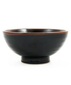 Kiji Stoneware & Ceramics Black Stoneware Ramen Bowl Tableware